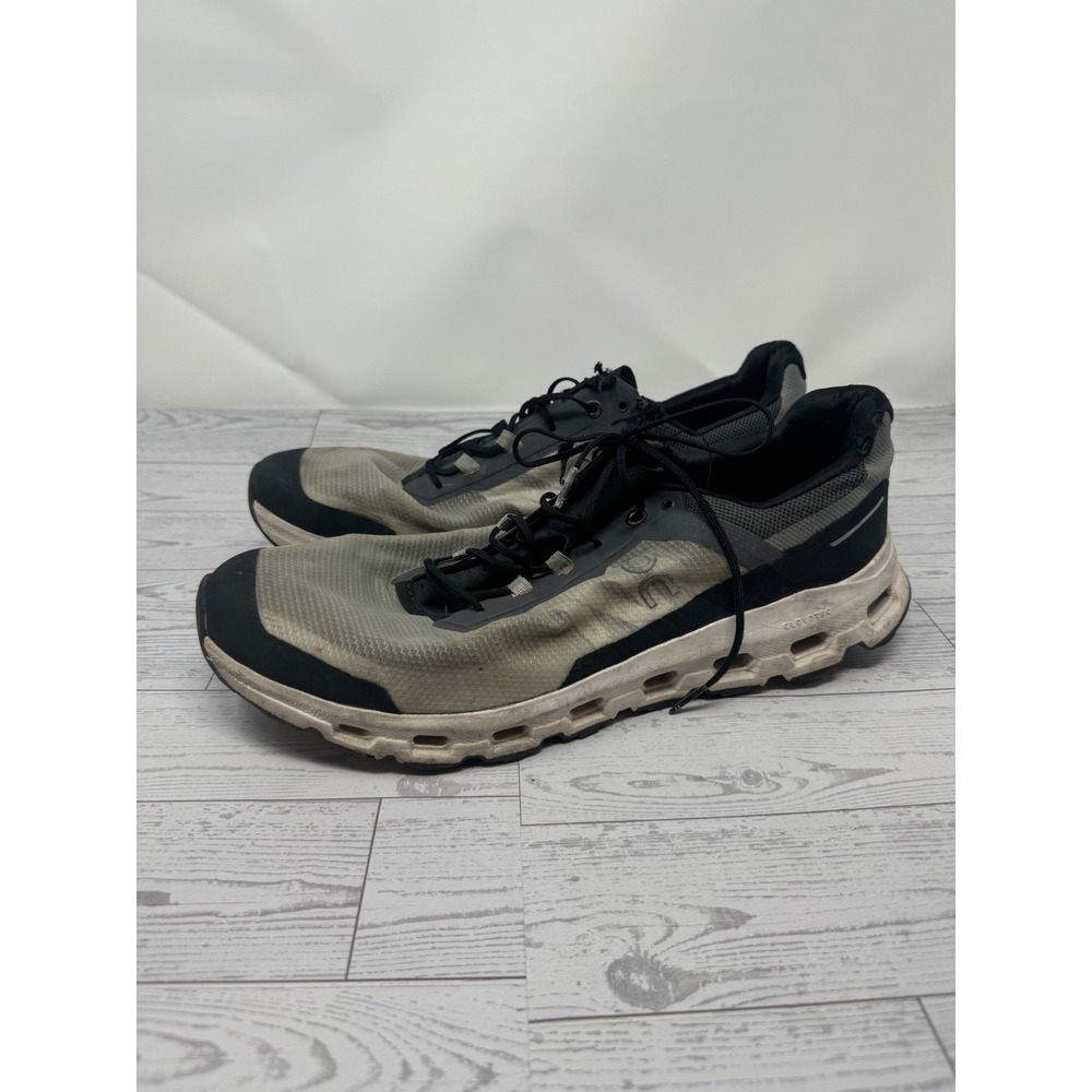 On Running CloudTec Gray Black Men's Running Shoes US 12 EU 47 Trainers